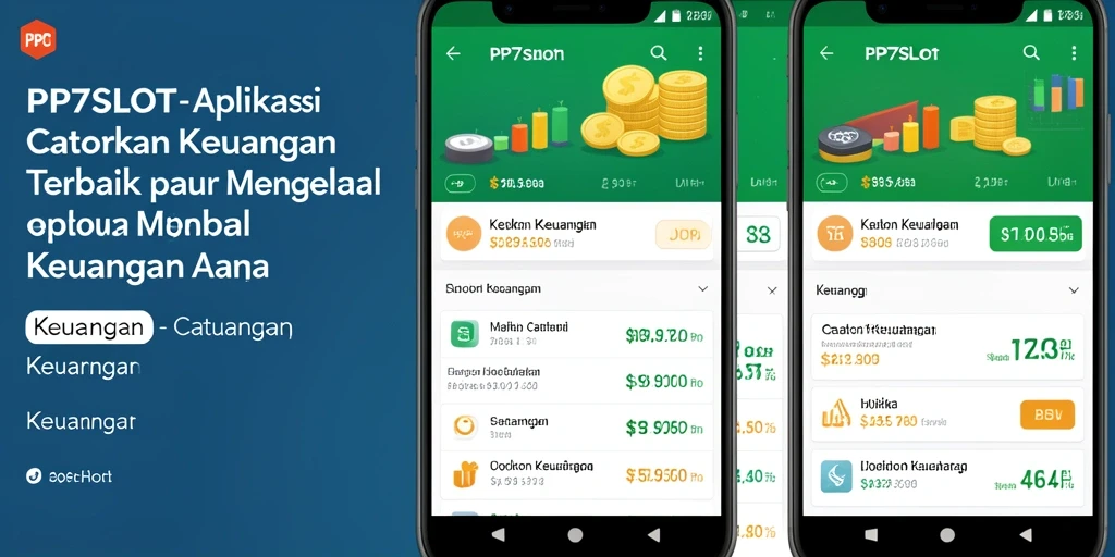 Antarmuka PP7SLOT yang intuitif dan mudah digunakan untuk Catatan Keuangan.