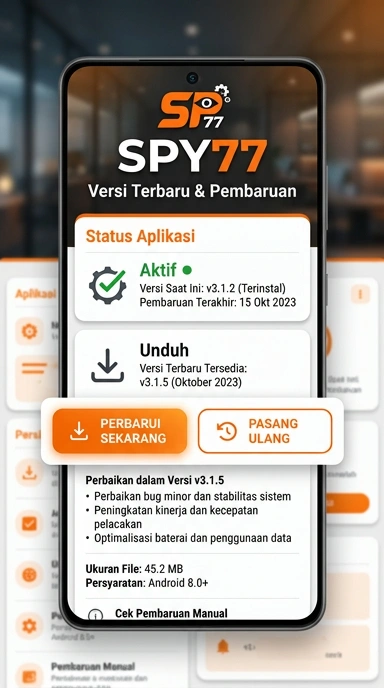 Riwayat Versi spy77 untuk Pengguna Android